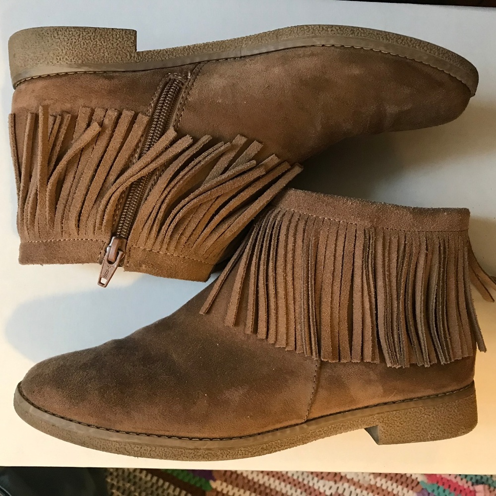 Fringe Booties